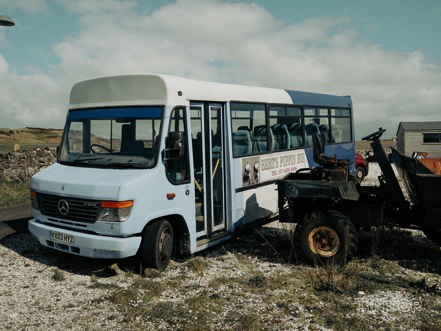 Puffin Bus Rathlin Island